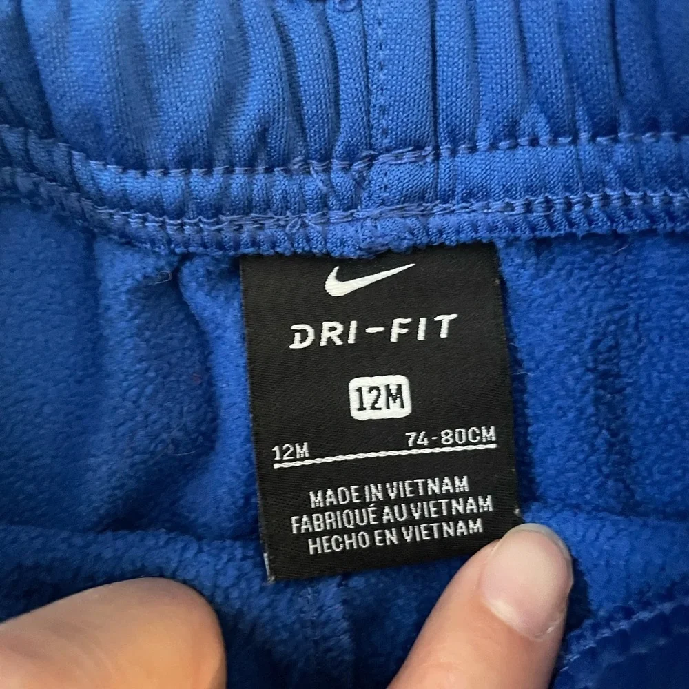 Nike Boys Dri-FIT Blue Athletic Wear Matching Set size 9-12 months - Picture 5 of 7